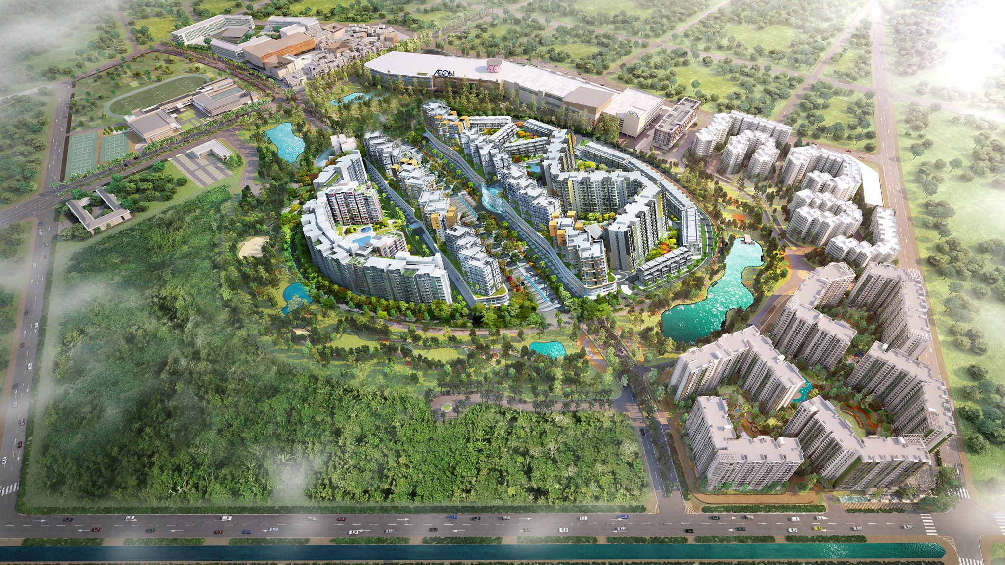 Bán căn hộ Bcons Lumi Center